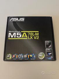 SCHEDA MADRE ASUS M5A78L-M LX V2 AM3+ COME NUOVA