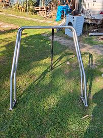 roll bar doppio tubo estensibile