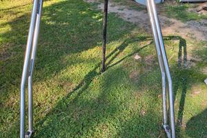 roll bar doppio tubo estensibile