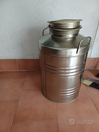 Bidoni per olio da 50 L in acciaoi inox