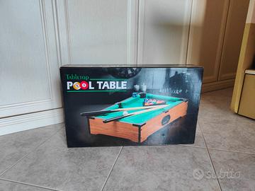 Gioco da tavolo Pool Table Tabletop