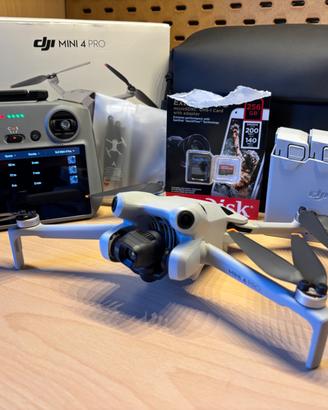 DJI Mini 4 Pro Fly More Combo RC2 + microSD 256gb