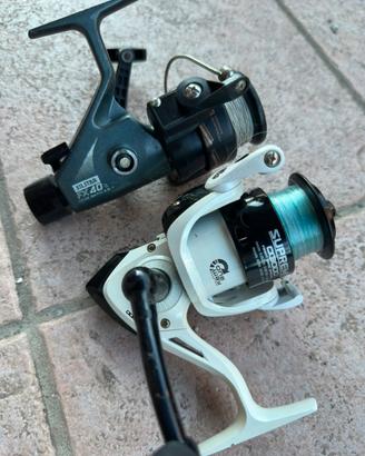 Lotto 2 mulinelli da pesca Silstar FX40B + Supreme