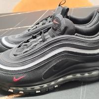 Nike air max 97 black silver red