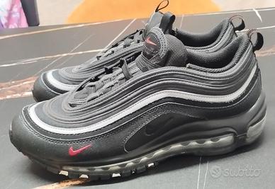 Nike air max 97 black silver red