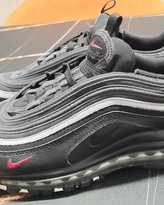 Nike air max 97 black silver red