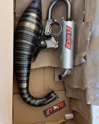 MARMITTA ELGICA 86CC PIAGGIO NRG EXTREME 50 2T LC