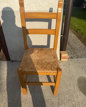 Sedie in legno