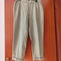 Pantaloni Benetton in lino