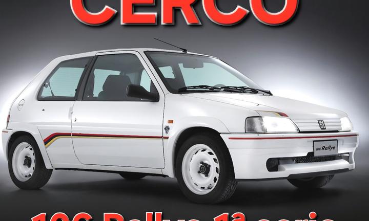 Peugeot 106 Rallye 1.3 bianca