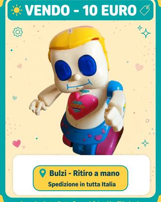 Robot vintage martina