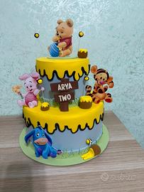 Torta scenografica winnie the pooh