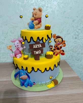 Torta scenografica winnie the pooh