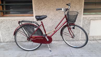 2 bici donna 26 con cestino pronte all'uso 