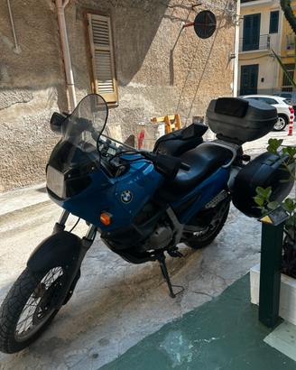 Set valigie e staffe per bmw f650 st
