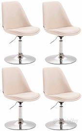 Set di 4 sedie Maverick C in tessuto