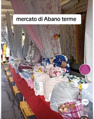 Due posteggi mercato di Abano terme