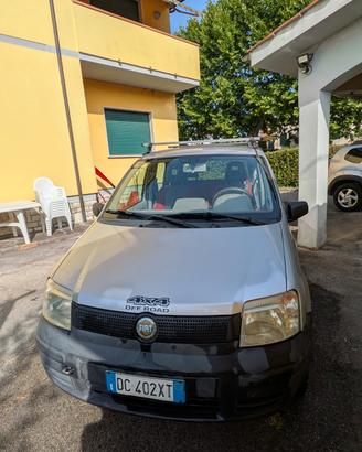 Panda 4x4 con carrello 