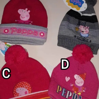 Cappello invernale Peppa Pig George bimbo bimba