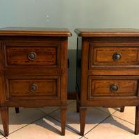 Coppia comodini in legno massello – stile classico