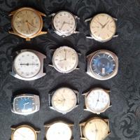 LETTO OROLOGI VINTAGE DA TESTARE 