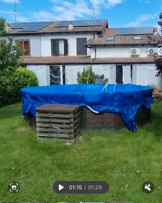 Copertura in Legno per piscina + AccessorI