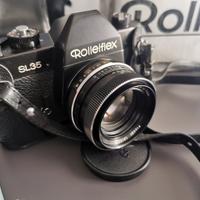 Rolleiflex SL35 con obiettivo Planar 50mm f/1.8