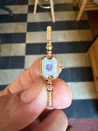 Spilla antica in oro 18kt