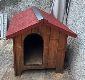 cuccia per cani in legno