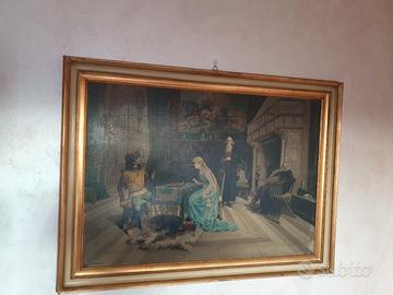 Quadro con Cornice / Oleografia - A.Borsari