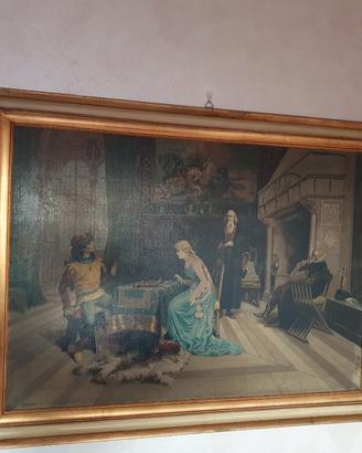 Quadro con Cornice / Oleografia - A.Borsari