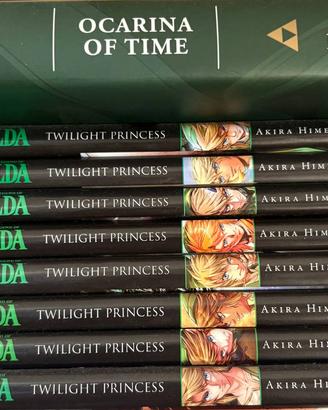 Manga ITA - Zelda Twilight Princess 1-8 + OOT