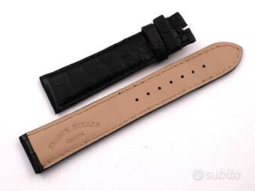 Cinturino Franck Muller Pelle Alligatore Nero 19mm