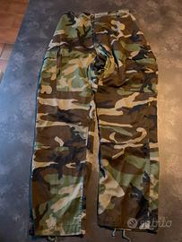 Pantaloni mimetici caccia pesca