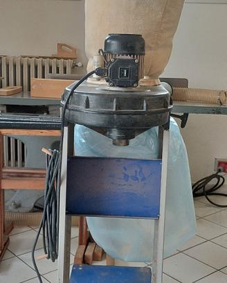 aspiratore trucioli + filtro micropolveri 