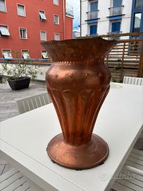 Vaso in rame portaombrelli o vaso da terra