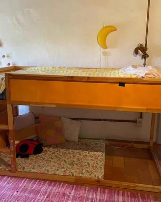 Letto Ikea KURA (+ materasso omaggio)