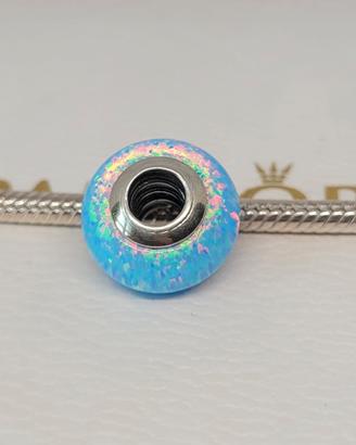 Charm Pandora Originale Opale Oceano Blu 