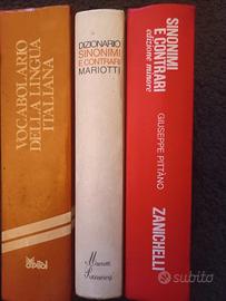 dizionario e vocabolario sinonimi e contrari