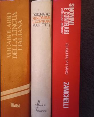 dizionario e vocabolario sinonimi e contrari