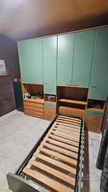 Armadio camera 2.75m completa di due letti singoli