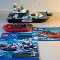 Lego City 60129 Motoscafo della polizia