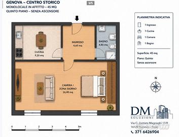 Centro Storico bilocale ristrutturato