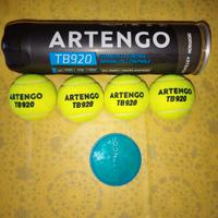 Palline tennis 1 tubo× 4 ARTENGO