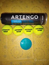 Palline tennis 1 tubo× 4 ARTENGO