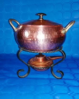 Chafing Dish Rame e Ottone - Scaldavivande Buffet
