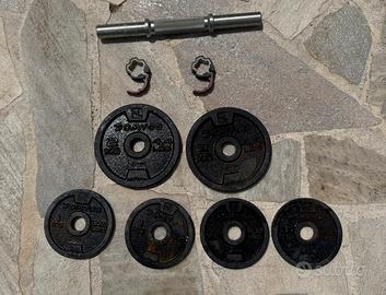 Manubrio palestra 10KG domyos