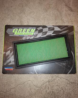 Green filter filtro aria sportivo