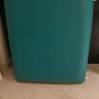Lettino massaggio pieghevole azzurro professionale