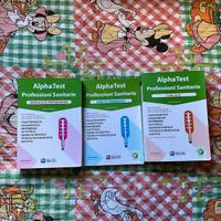 🇮🇹Set 3 libri Alpha Test professioni sanitarie